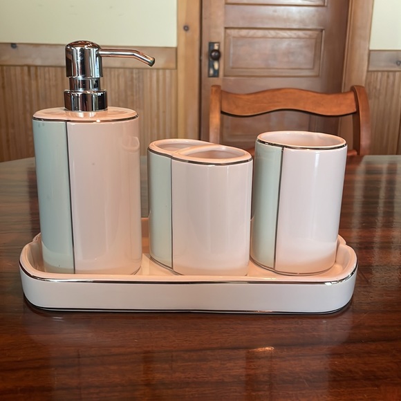 Target Bath Alesund Ceramic Bathroom Set Poshmark